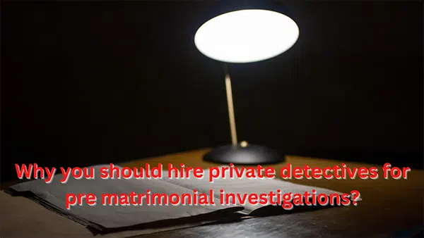 Best pre matrimonial investigation agency Delhi